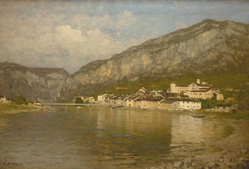 Il lago di montagna
